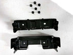 15-22 F150 Super Duty Center Console & Install Kit - Lariat Black Gray Rear Heat