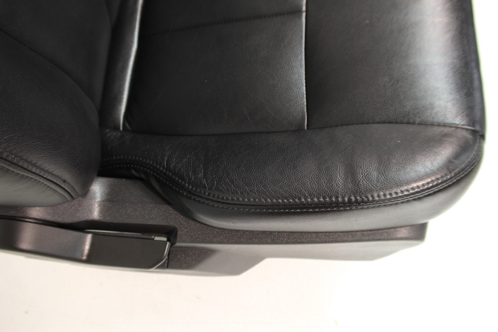 2015 - 2026 Ford Transit Front Seats, Black Leather w/ Heated Power Driver Seat