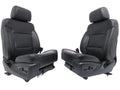 2014-2019 Sierra Chevy Silverado Front Seats, LTZ Black Leather, Heated Cooled