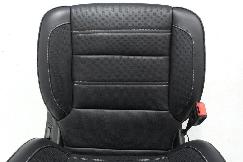 2018-2020 GMC Yukon Denali Front Seats, OEM Black Leather Heated Ventilated Cool