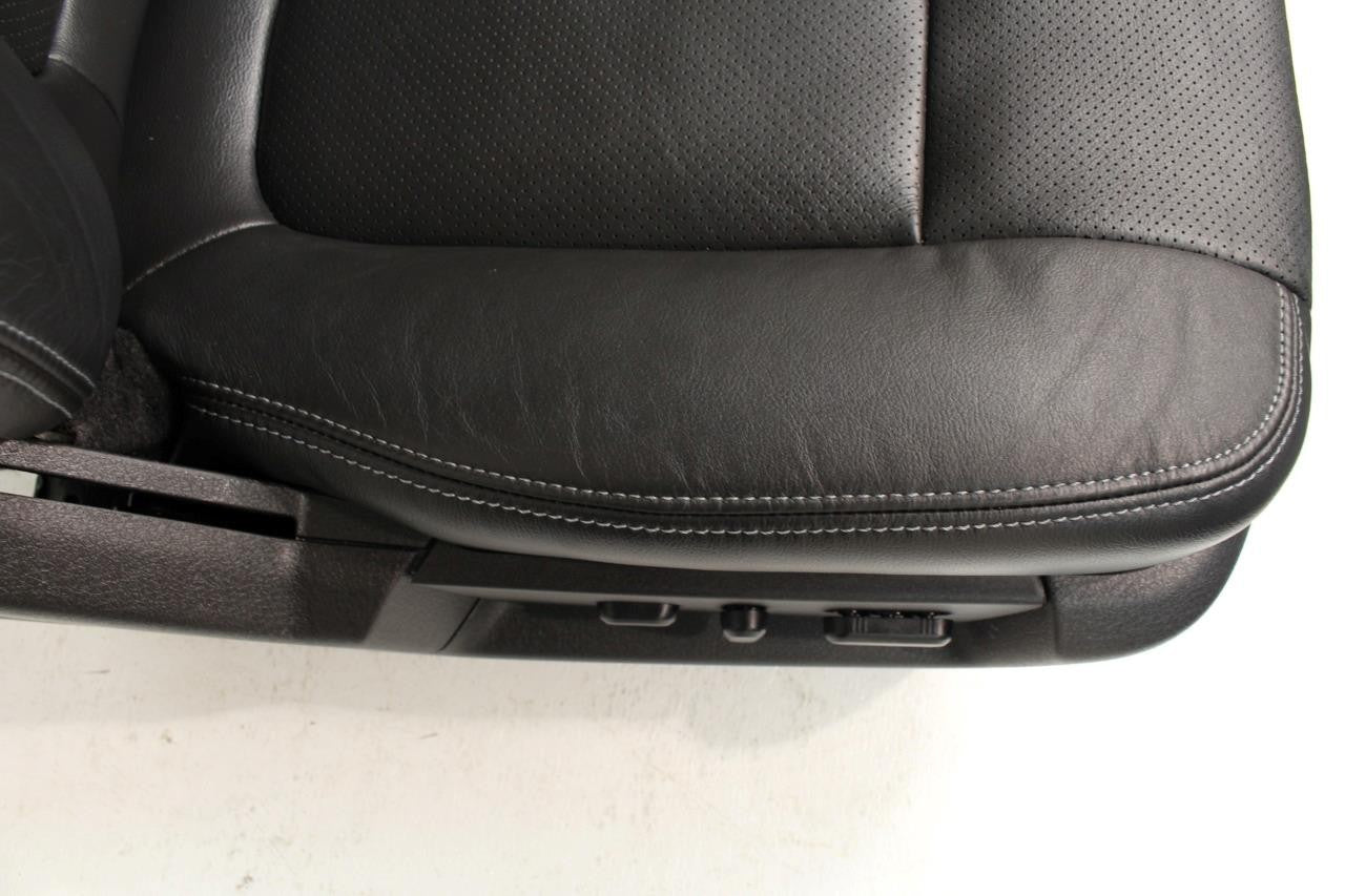 2009 - 2014 Ford F150 Front Seats, Lariat Black Leather, Heated Cooled OEM