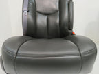 2003 - 2007 Sierra Silverado HD Seats, Dark Pewter Leather, Full Set Crew Cab