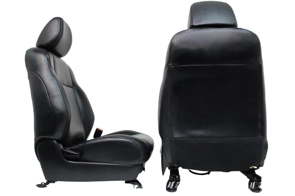 2016 - 2023 Toyota Tacoma Seats, Crew Cab Black Leather Powered Heat TRD Limited