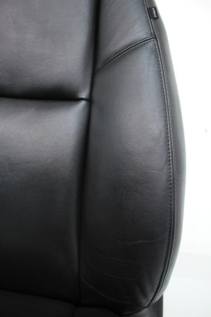 2007 - 2014 Sierra Chevy Silverado Front Seats, LTZ Black Leather Heated Cooled