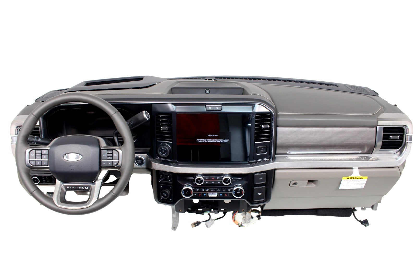 2026 Ford F250 F350 Platinum Plus Complete Leather Interior, Smoked Truffle 703A