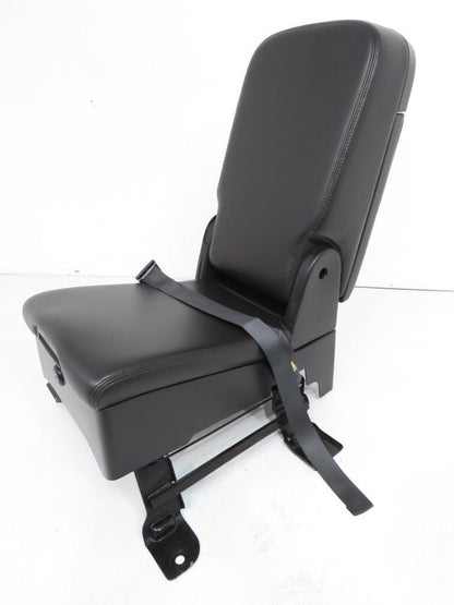07 - 14 Chevy Silverado GMC Sierra Tahoe Yukon Black Leather Jump Seat Console