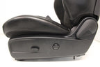2008 - 2023 Dodge Challenger Front Seats,  Black Leather Suede w/ T/A Embroidery