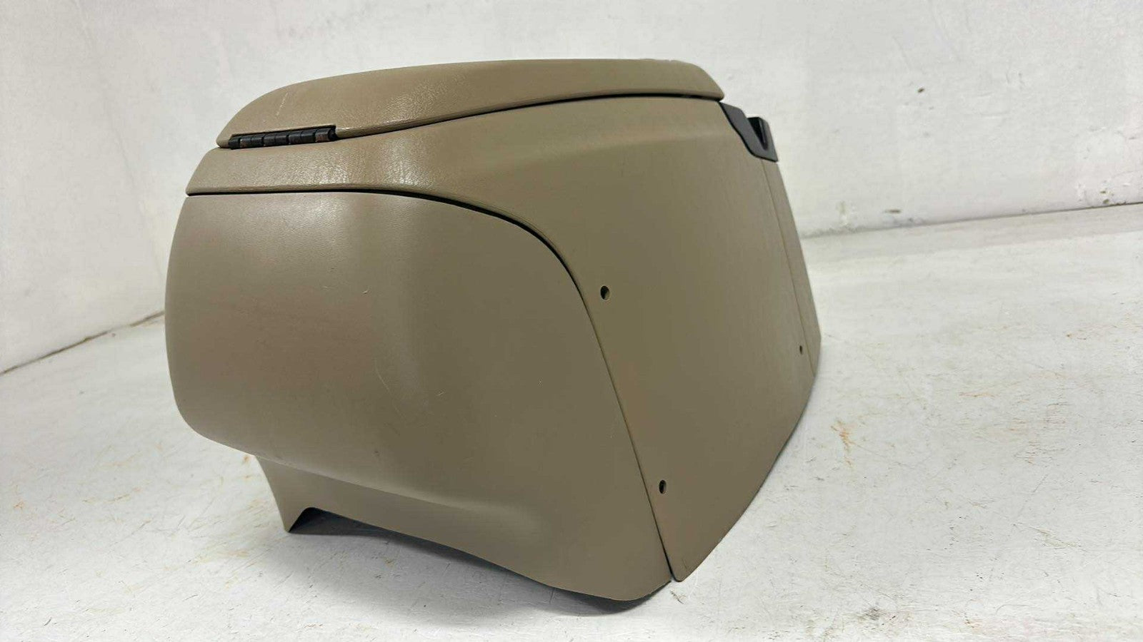 1999 - 2007 Ford Super Duty F250 Center Console, OEM Lariat Tan w/ Woodgrain