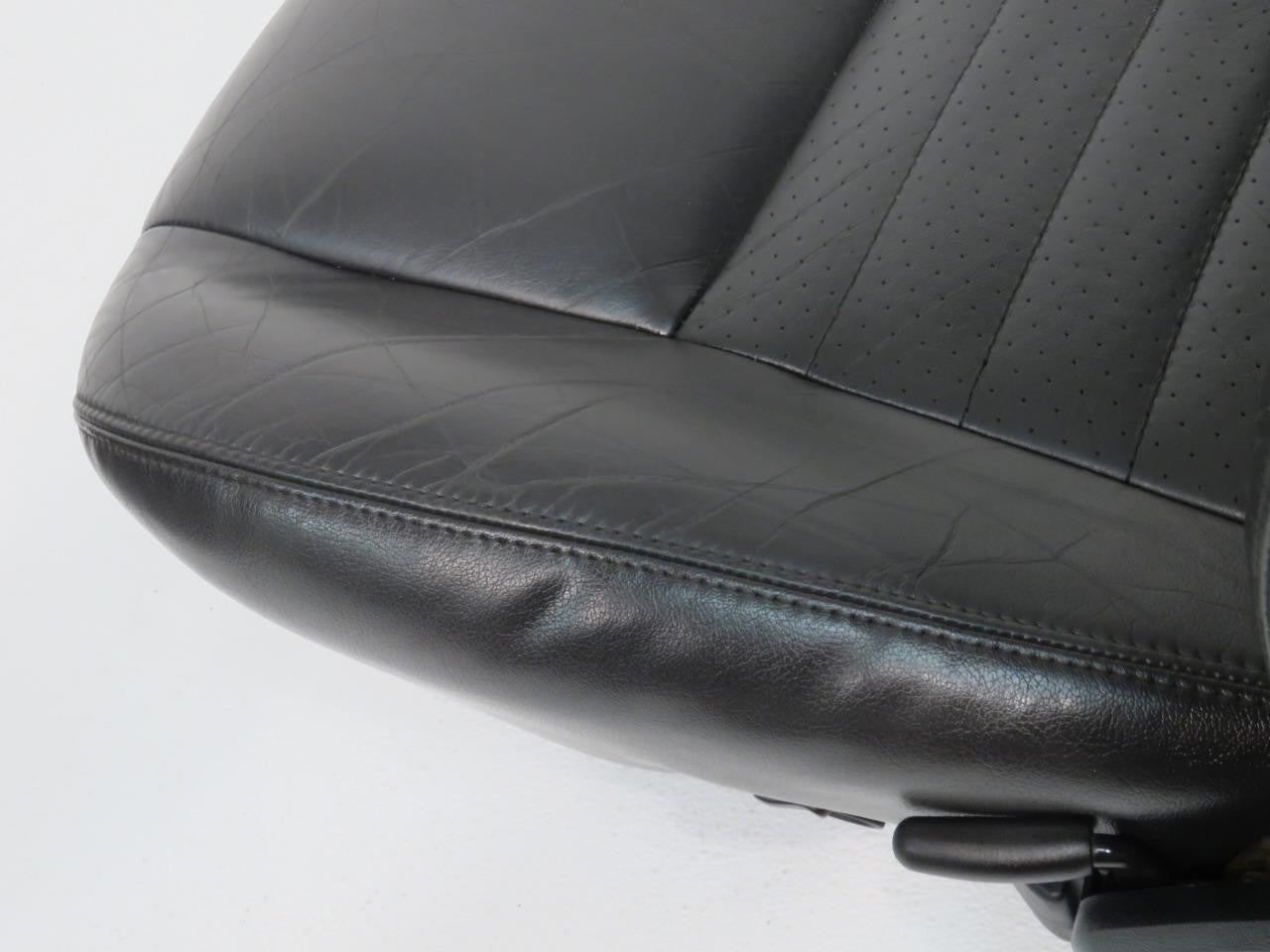 1994 - 2004 Ford Mustang Convertible Seats, GT Black Leather w/ Power Driver OEM