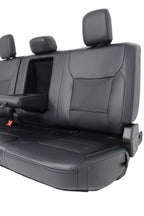 2021 - 2026 Ford F150 Super Duty Rear Seats, Crew Cab Black Leather Lariat Brown