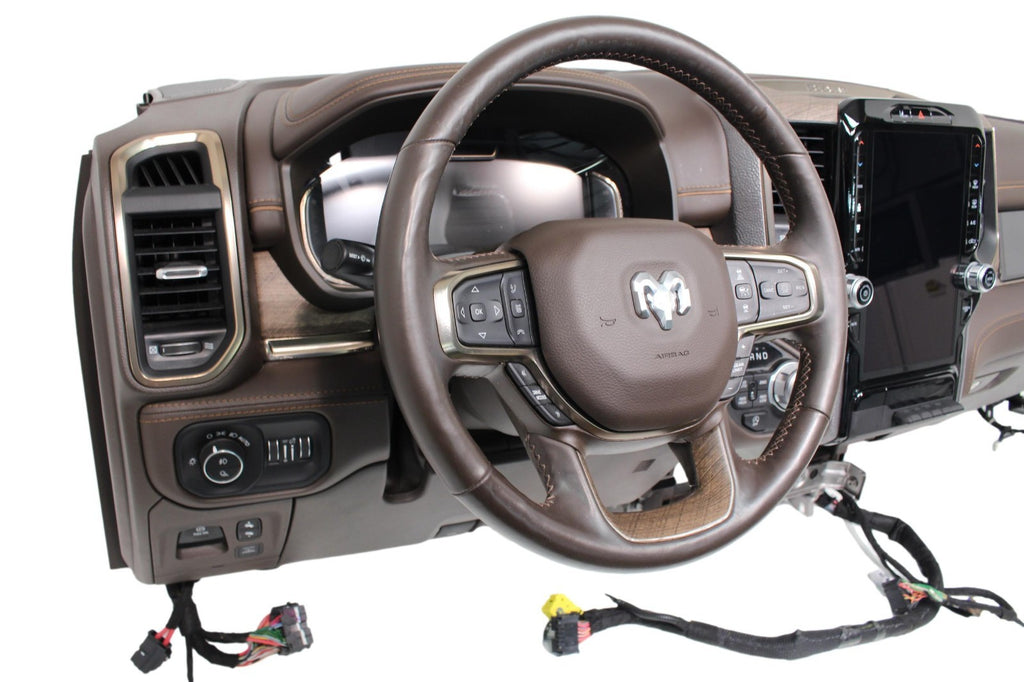 2019 - 2026 Ram 1500 Limited Longhorn Dashboard Assembly - Brown New OEM Removal