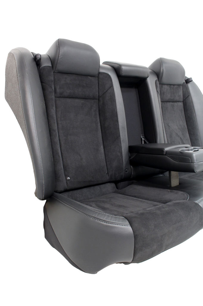 11-23 Dodge Charger SRT Seats, Scat Pack Black Alcantara Leather w/ Heat Cool