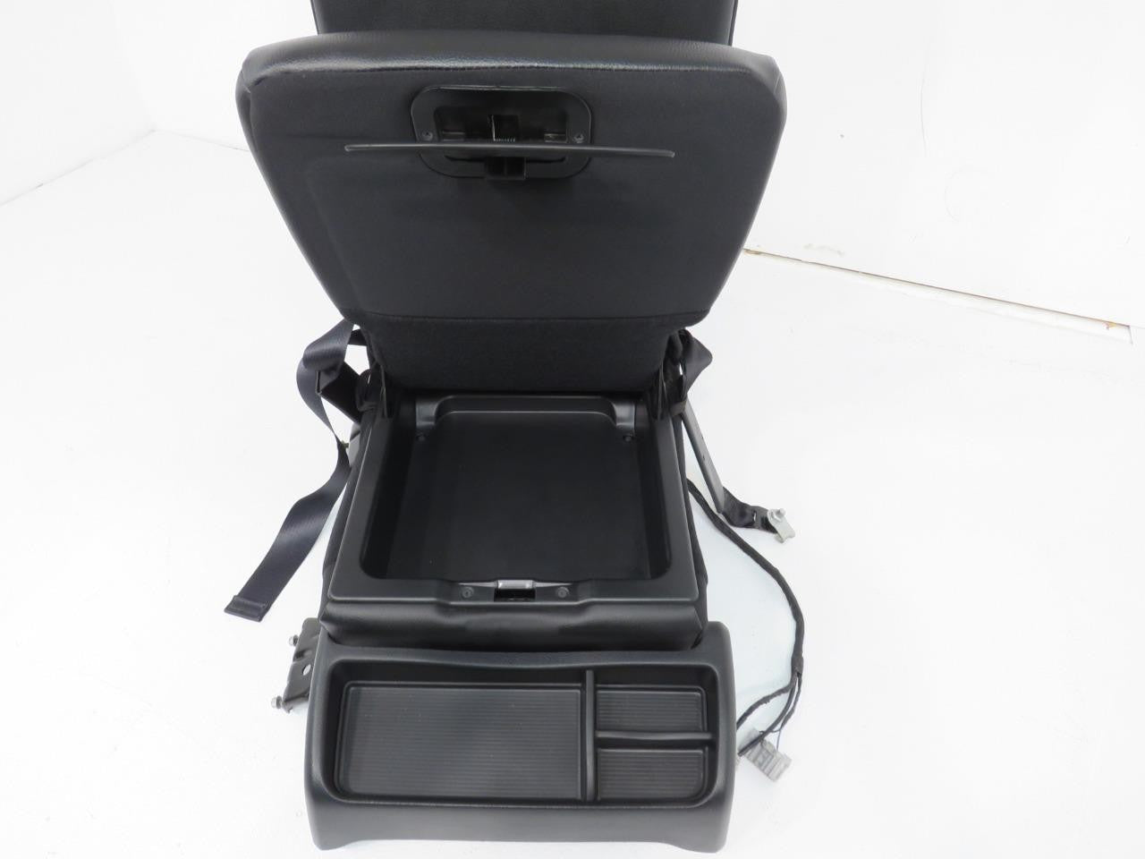 2009 - 2018 Ram Center Jump Seat, Black Leather Laramie, w/ Install Kit & Trim