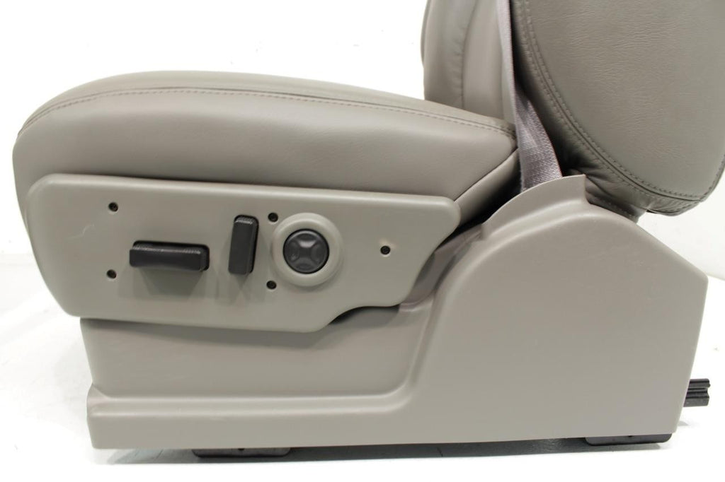 99 - 06 Silverado Sierra Tahoe Yukon Heated Power Leather Seats Pewter Gray OEM