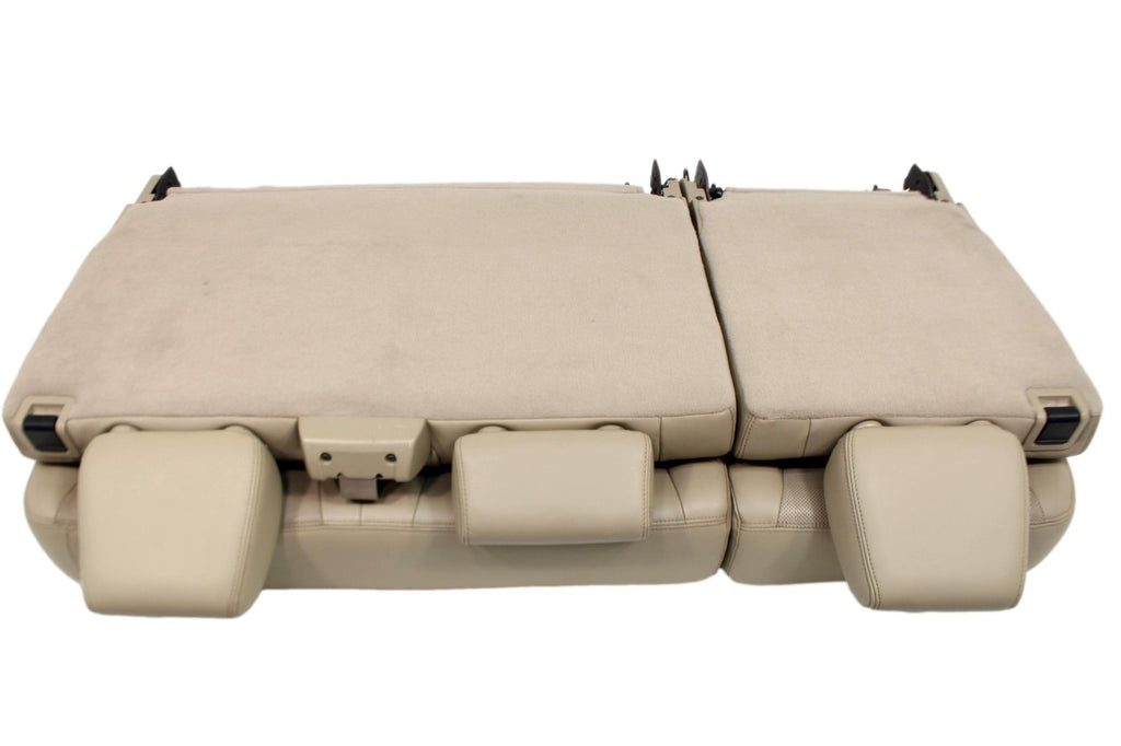 2010 - 2018 Ram Mega Cab Rear Seat, OEM Laramie Tan Frost Beige Leather