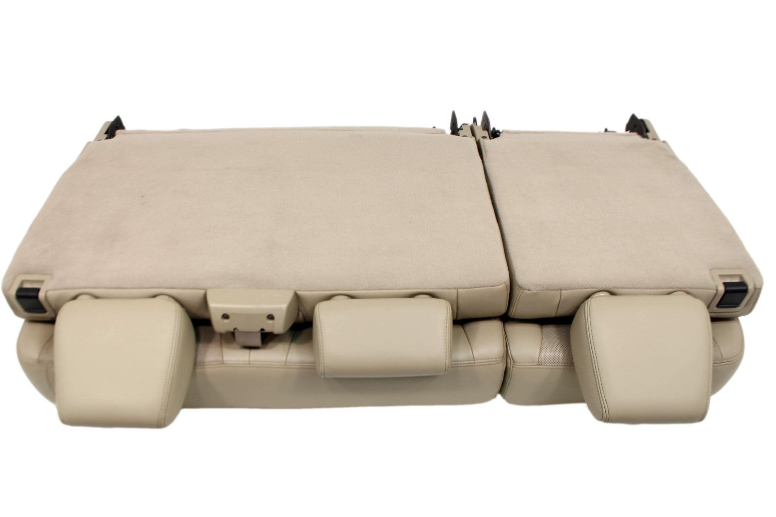 2010 - 2018 Ram Mega Cab Rear Seat, OEM Laramie Tan Frost Beige Leather