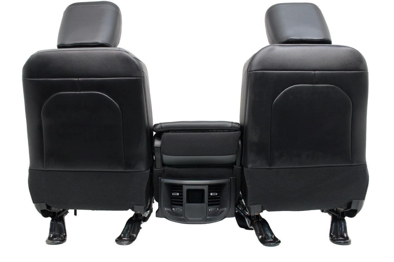 2019 - 2024 Ram HD Front Bench Seat, Diesel Gray Vinyl Manual w Center Jump Seat