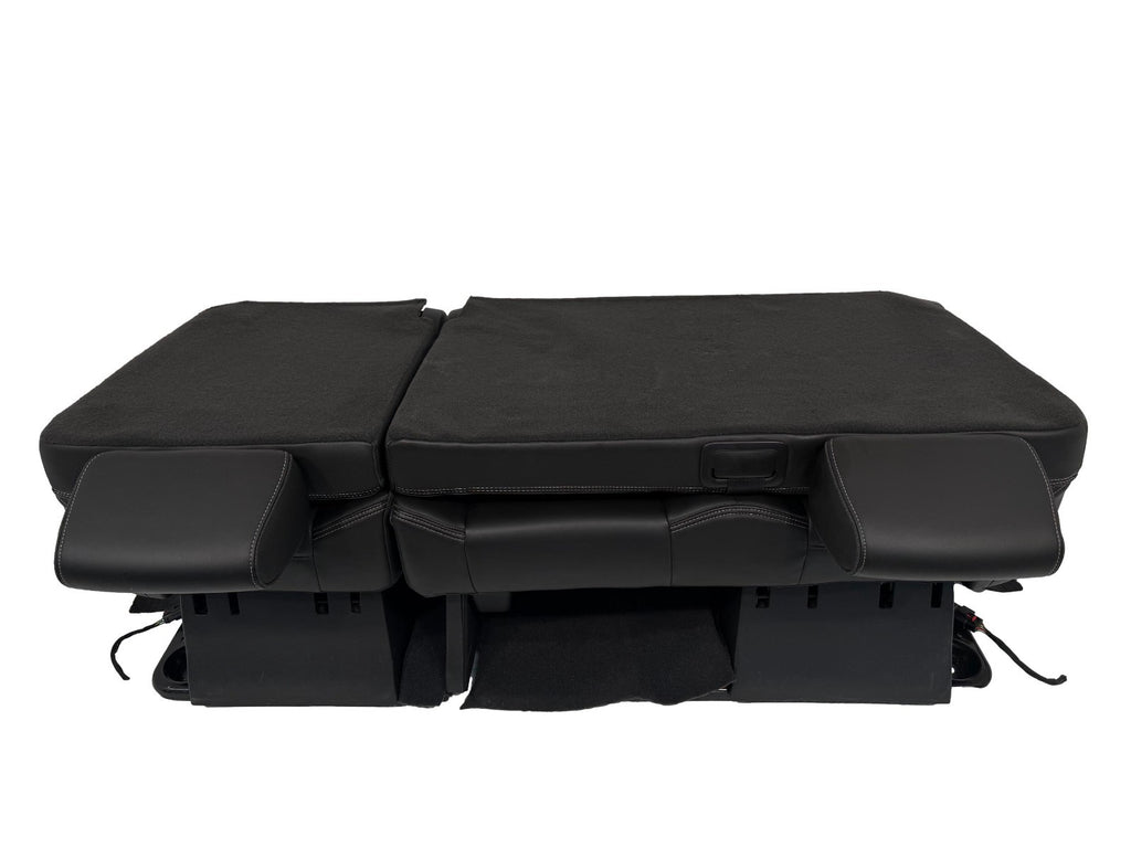 2015 - 2020 Yukon XL Denali 2nd Row Bench Seat, Black Leather OEM Powered Heated