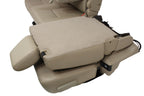2010 - 2018 Ram Mega Cab Rear Seat, OEM Laramie Tan Frost Beige Leather