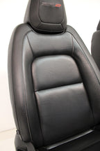 2015 - 2022 Chevy Colorado Seats Set – ZR2 Crew Cab Black Leather Power Heat