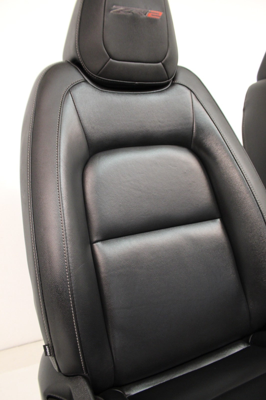 2015 - 2022 Chevy Colorado Seats Set – ZR2 Crew Cab Black Leather Power Heat