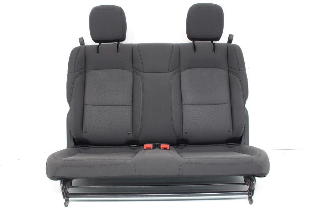 2019 - 2024 Jeep Wrangler JL 2-Door Rear Seat, Black Cloth Folding Bench OEM