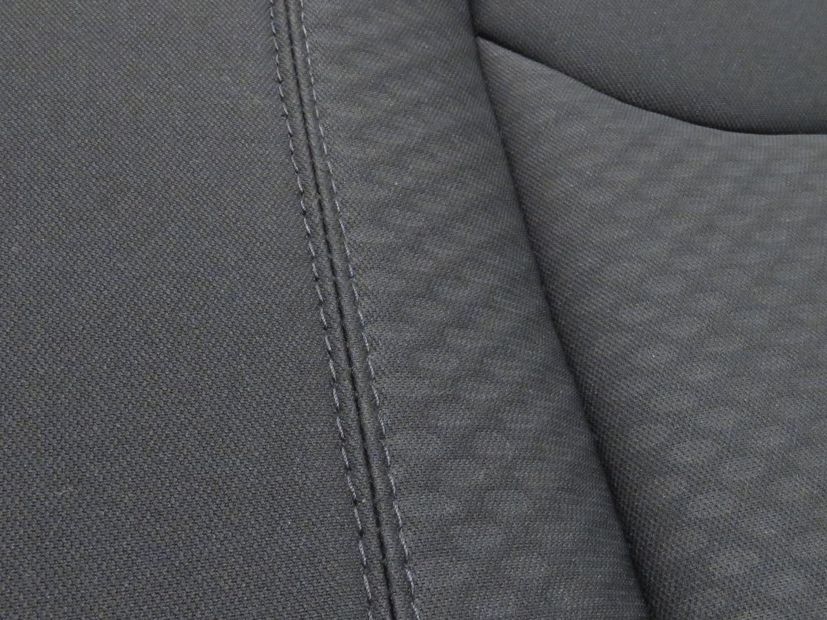 2007-2018 Jeep Wrangler 2-Door JK Rear Seat, OEM Black Cloth Folding Bench
