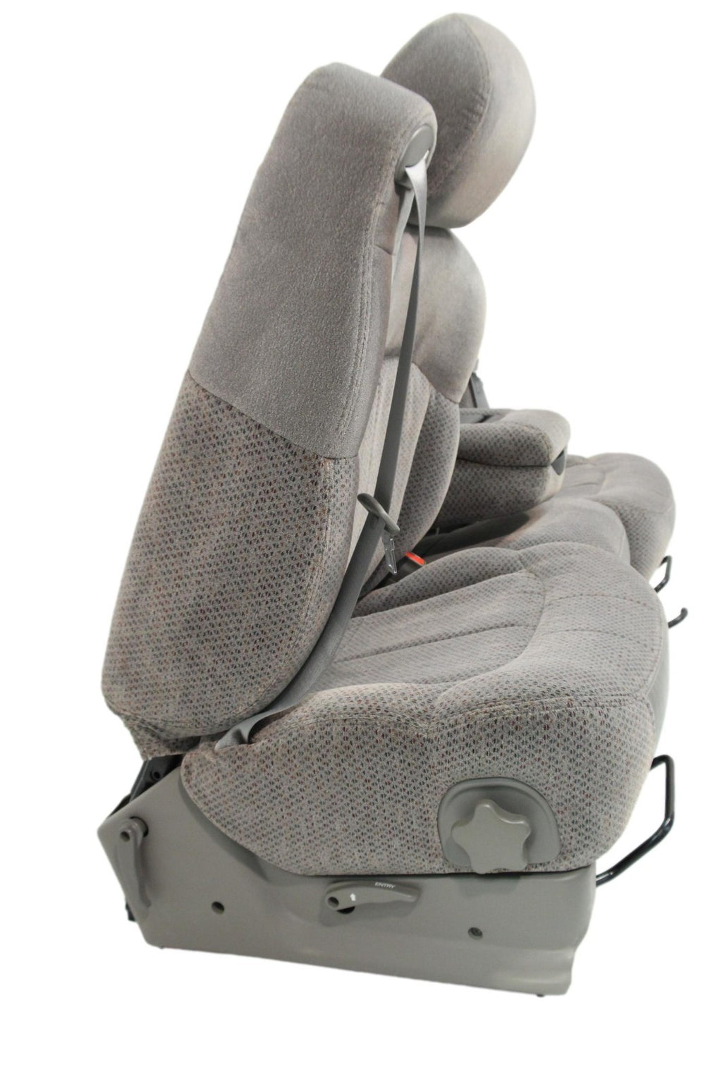1999 - 2006 GM Sierra Silverado Front Seats, Manual Gray Cloth 40-20-40 w/ Entry