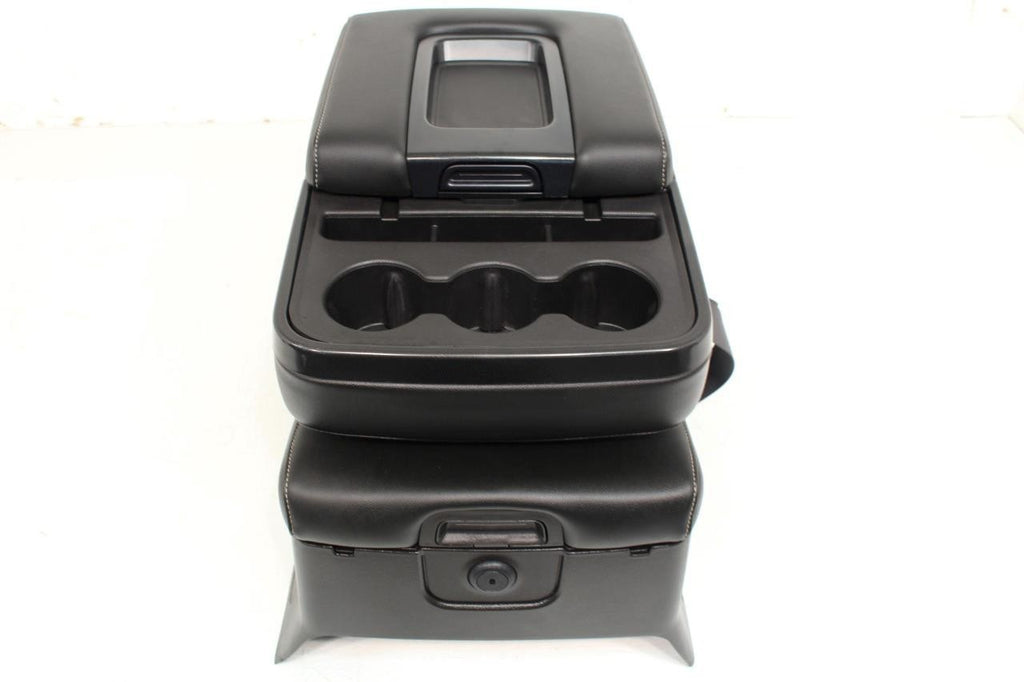 2014-2019 Sierra Silverado Console to Jumpseat Conversion Kit, Black Leather OEM