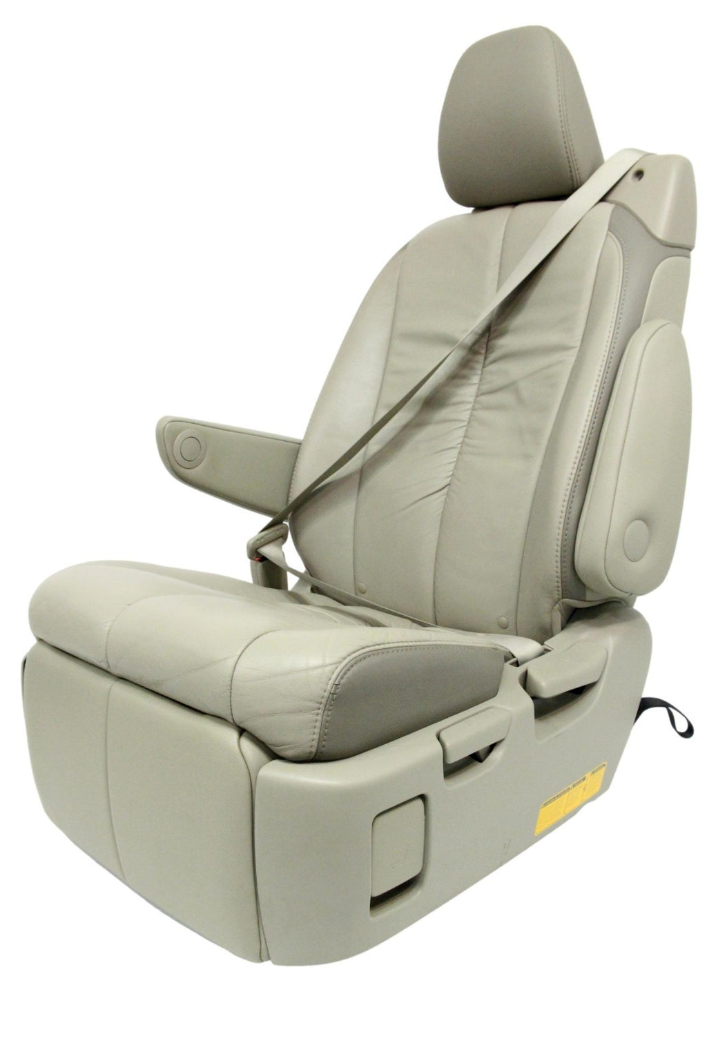 2011-2020 Toyota Sienna Second Row Recliner Seats, Bisque Beige Leather w/ Belts