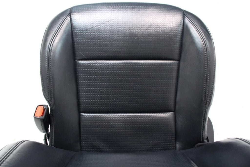 2016 - 2023 Toyota Tacoma Seats, Crew Cab Black Leather Powered Heat TRD Limited
