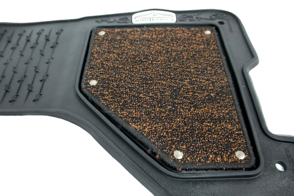 13-18 Ram 1500 2500 3500 Crew Cab OEM Limited Longhorn Hybrid Floor Mats, Brown