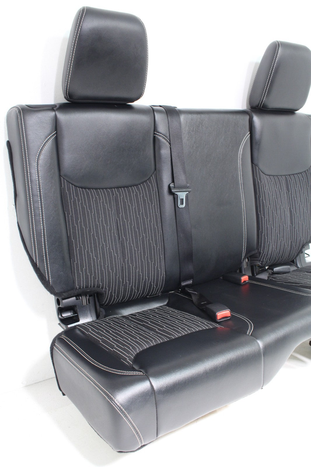 07-18 Jeep Wrangler JKU Freedom Edition Seats, Oscar Mike Black Leather Full Set