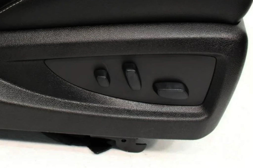 2014 - 2019 Sierra Chevy Silverado Front Seats, LTZ Power Black Leather, Heated