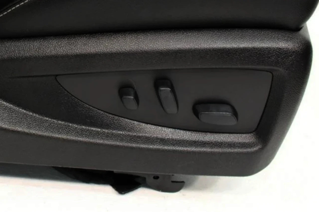 2014 - 2019 Sierra Chevy Silverado Front Seats, LTZ Power Black Leather, Heated