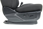 2015 - 2022 Ford F150 & Super Duty Front Seats, XLT Black Cloth Power Heat