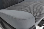 1999-2016 Ford Super Duty Steel Gray Cloth Seats with Center Console Jump Seat
