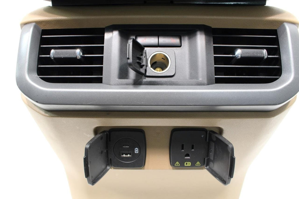 2021 - 2025 FORD F150 Center Console & Install Kit, Tan w Work Station Armrest