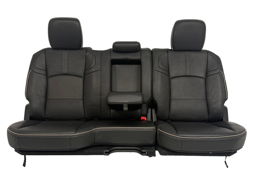 2019 - 2026 Ram 2500 3500 HD Seats Set, Limited Black Leather Crew Cab Heat Cool