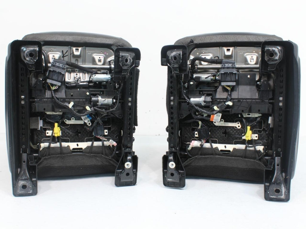 2015-2022 Ford F150 Super Duty Lariat Front Seats, Black Leather Heat Ventilated