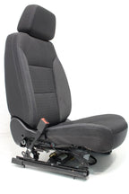 2019 - 2024 Chevy Silverado GMC Sierra Power Driver Seat Black Cloth Upgrade Kit