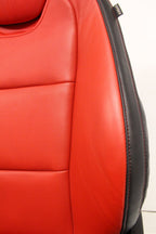2010 - 2015 Chevrolet Camaro SS Seats Set, Inferno Orange Leather Heated 2SS