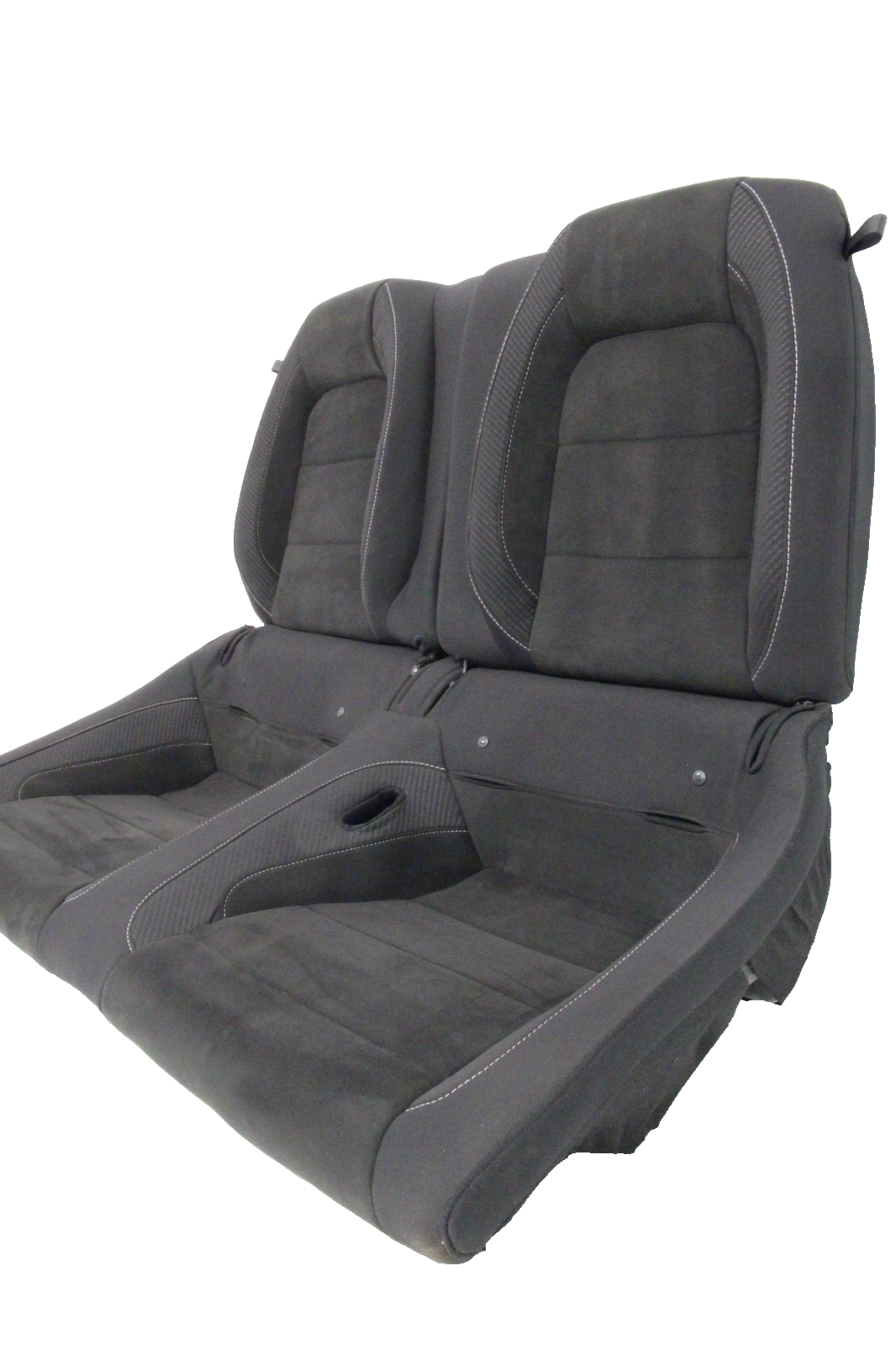 2015 - 2025 Mustang Shelby Recaro Seats Set, Suede Power Tracks S550 S650 GT350
