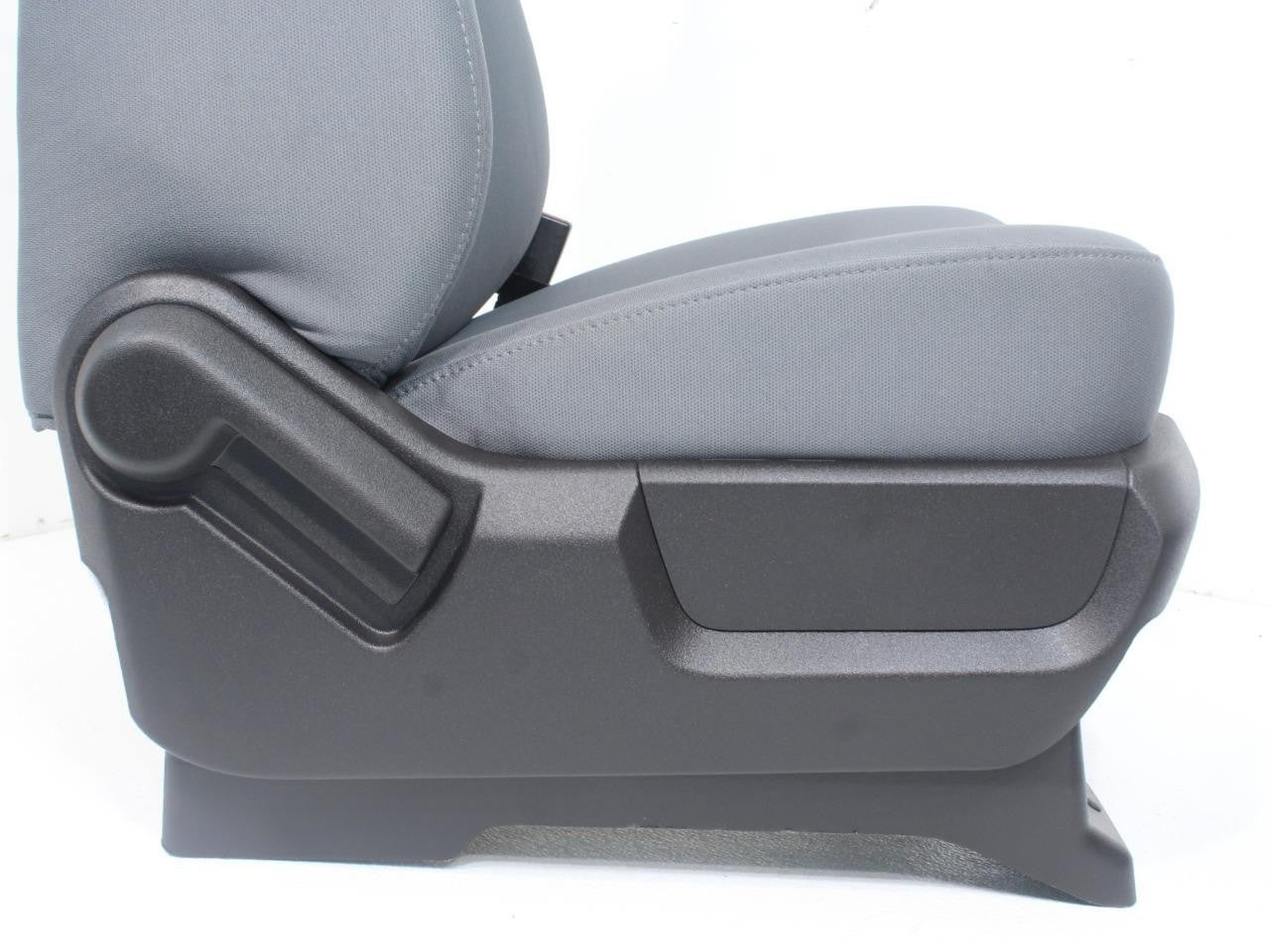 2011 - 2016 Ford Super Duty Front Seats, XLT Gray Cloth w/ Power Driver Fits 99+