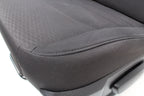 2009-2024 Dodge Ram Seats, Quad Cab Front & Rear, Manual Black Cloth w/ Jumpseat