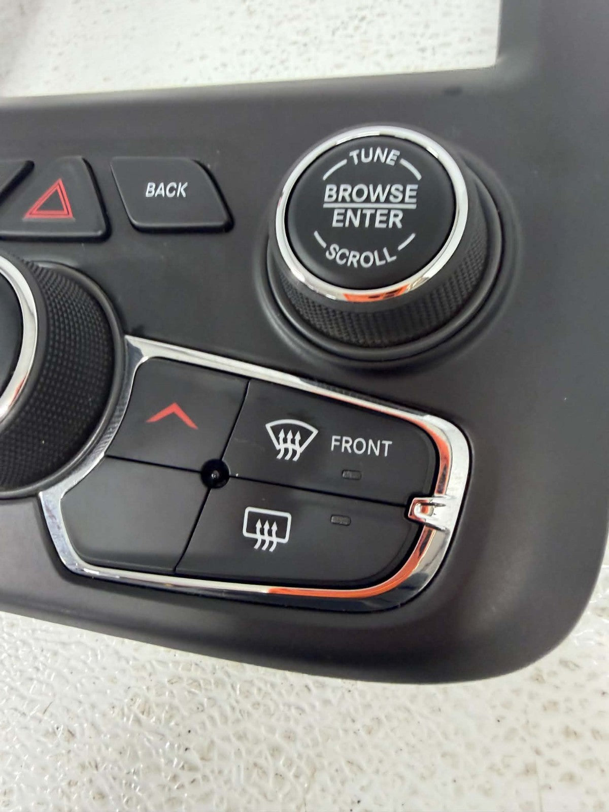 2013-2018 Dodge Ram 8.4 Radio Manual Climate Bezel HVAC Controls OEM 1UJ96DX9AF