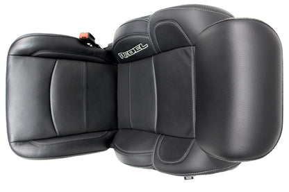2009-2024 Dodge Ram Rebel Black Leather Heated & Cooled Front and Rear Seats