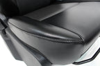 2015 - 12021 Ford Transit 150 250 350 Van Vinyl Front Bucket Seats Black Armrest