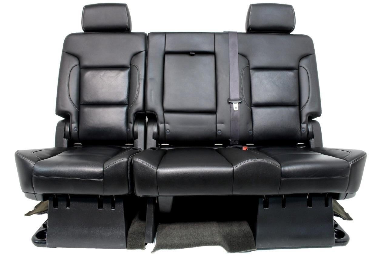 2015 - 2020 Yukon XL Suburban 2nd Row Bench Seat, LTZ Leather OEM Powered Heated