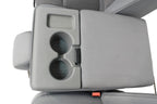 1999 - 2016 Ford Super Duty Front Seats, XL Steel Gray Cloth Manual w/ Jumpseat